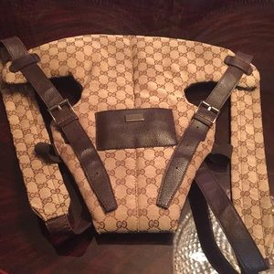 Authentic  Gucci baby carrier